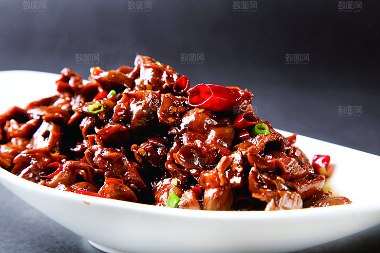 酱烧鸡餐饮高清图片素材