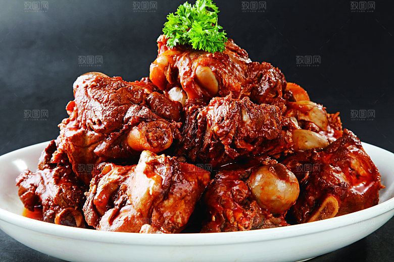 酱香大骨餐饮高清图片素材