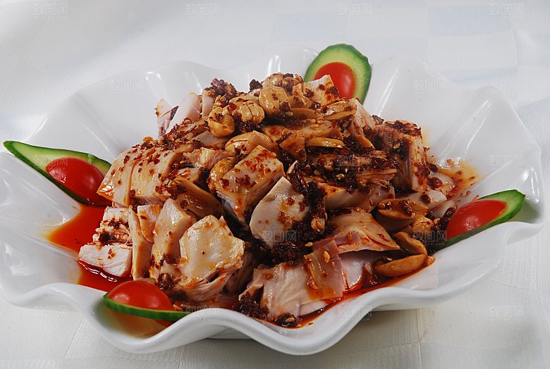 麻辣拌兔餐饮高清图片素材