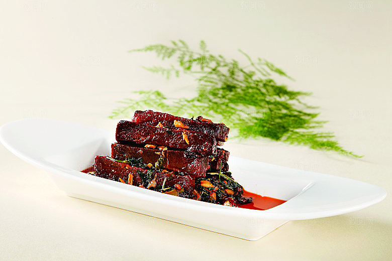 麻辣牛肉干餐饮高清图片素材