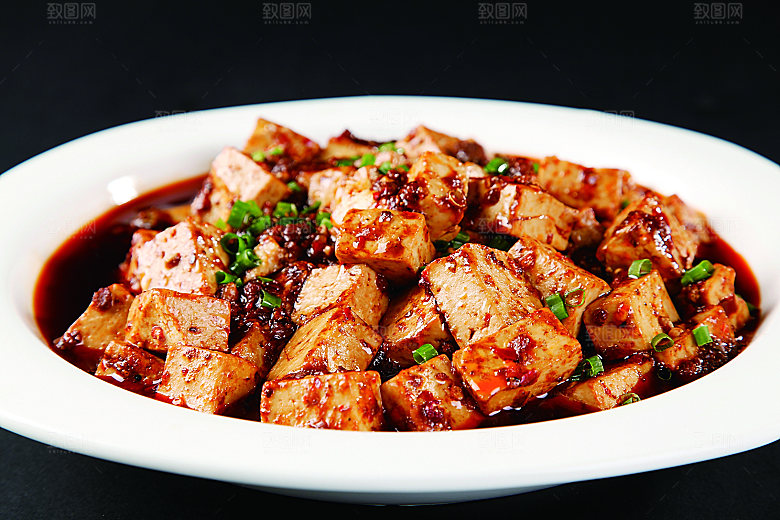 麻婆豆腐餐饮高清图片素材