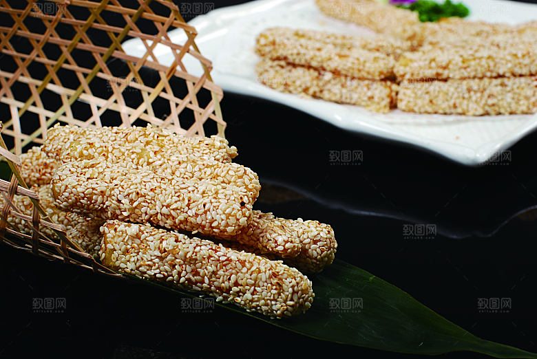 麻香薯餐饮高清图片素材