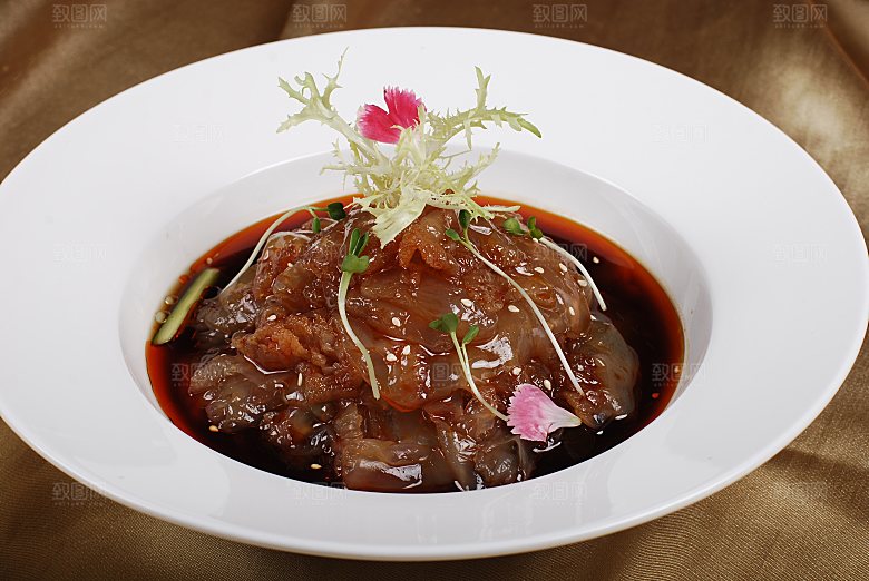 金牌海蜇餐饮高清图片素材