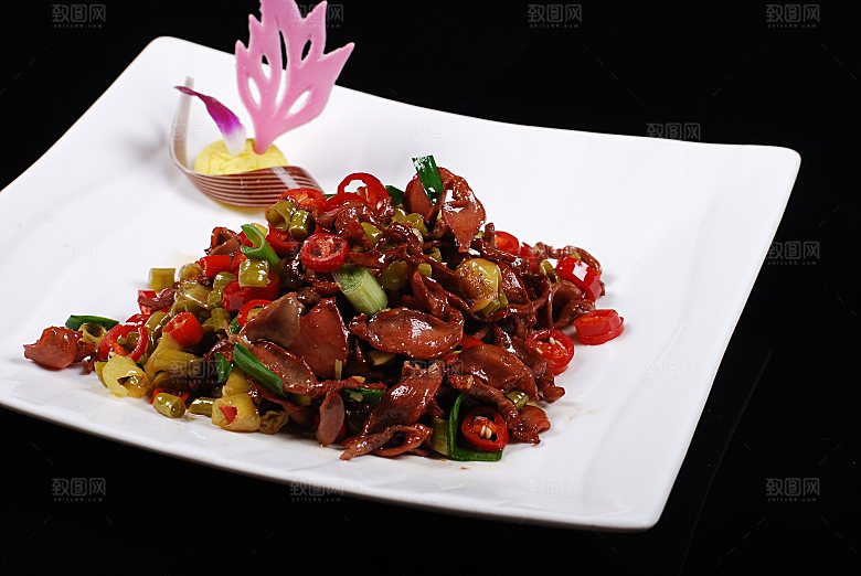 酸辣鸡餐饮高清图片素材