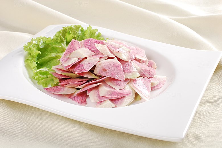 酸辣萝卜餐饮高清图片素材