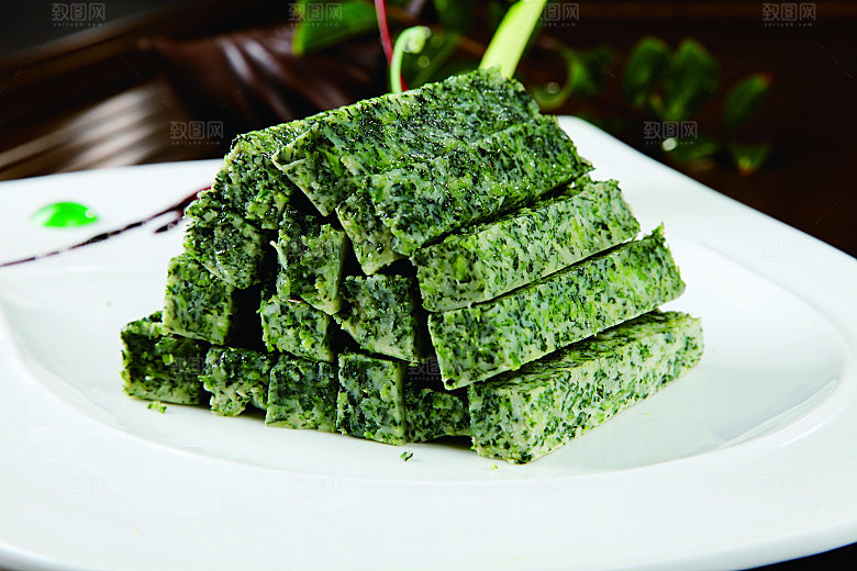 野菜糕餐饮高清图片素材
