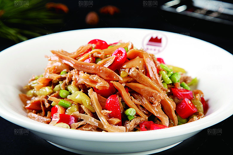 阿泼小炒河蚌餐饮高清图片素材