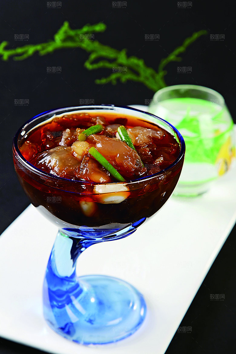 陈醋蜇餐饮高清图片素材