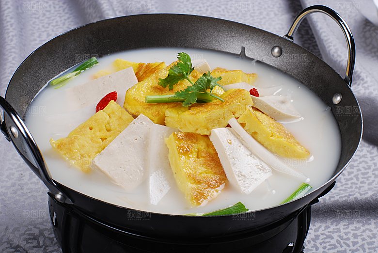 锅仔萝卜蛋角煮肉餐饮高清图片素材