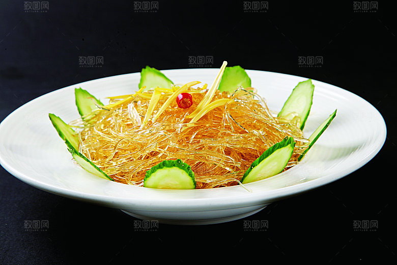 金菊翅餐饮高清图片素材