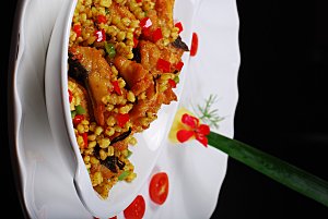 金麦炒蟮餐饮高清图片素材