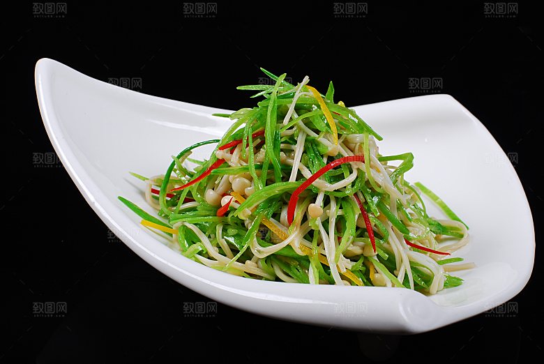 金针荷兰餐饮高清图片素材