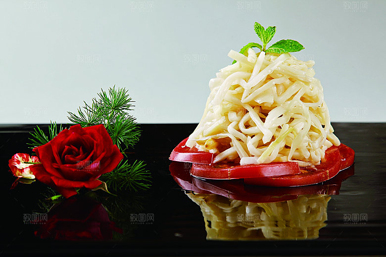 金竹脆笋餐饮高清图片素材
