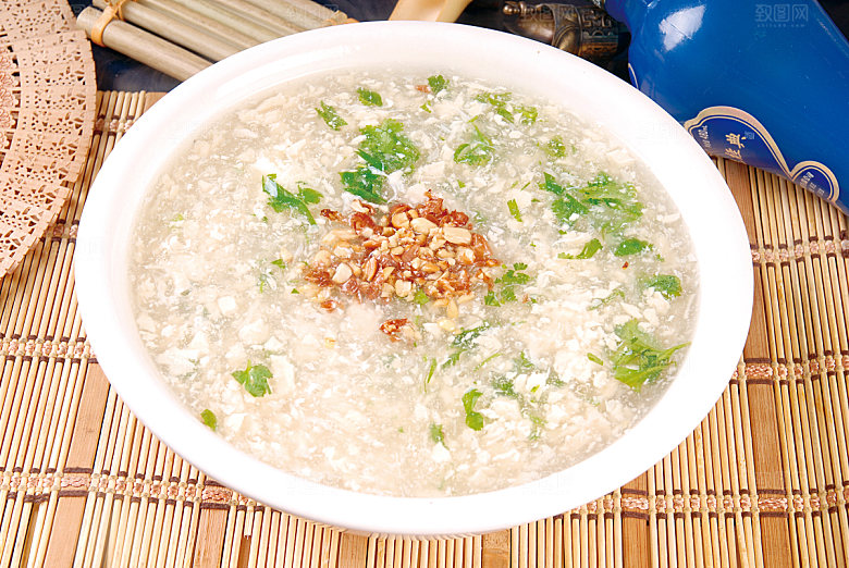 雪花豆腐餐饮高清图片素材
