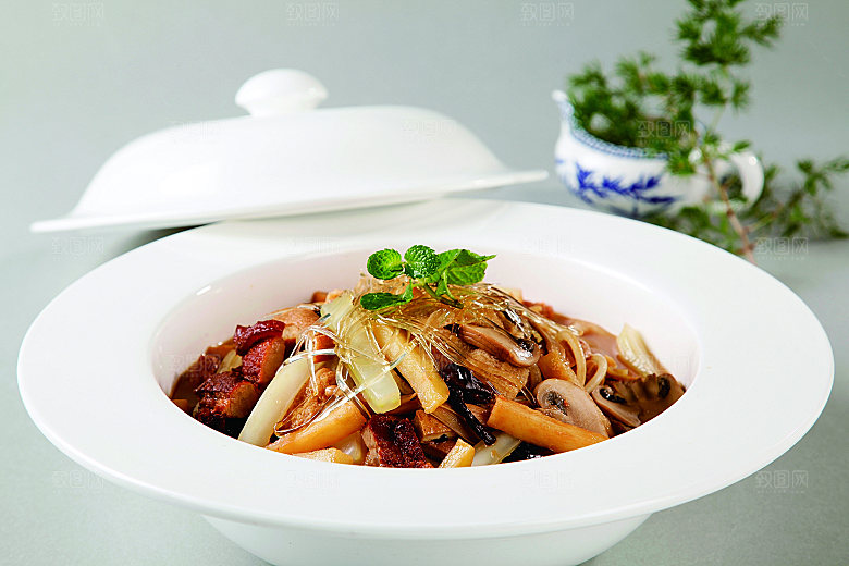 阎府烩菜－餐饮高清图片素材