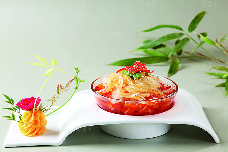 银丝鹿餐饮高清图片素材