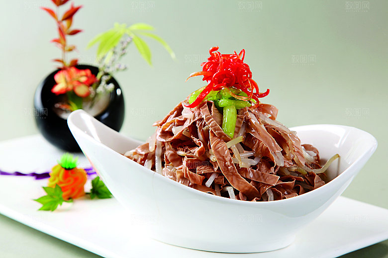 银芽黑豆皮餐饮高清图片素材