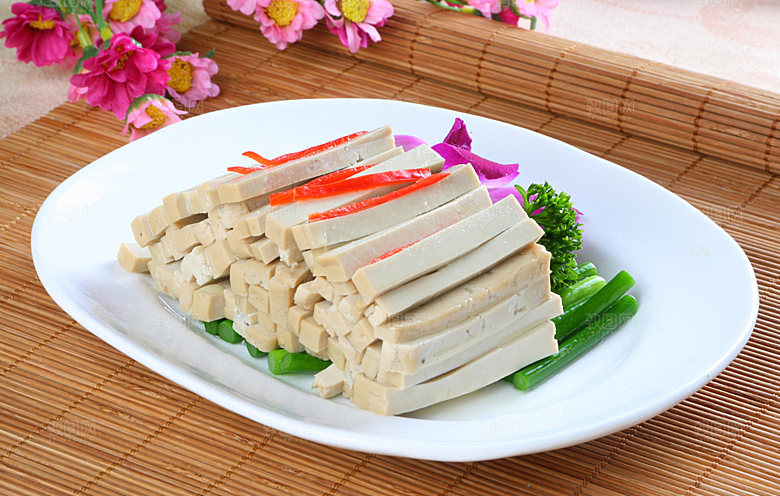 灰培豆腐高清图片设计素材