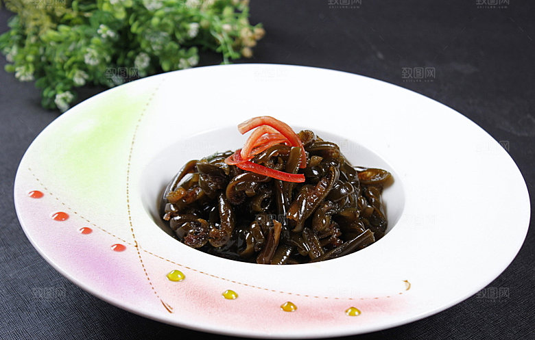 芥末海茸高清图片设计素材