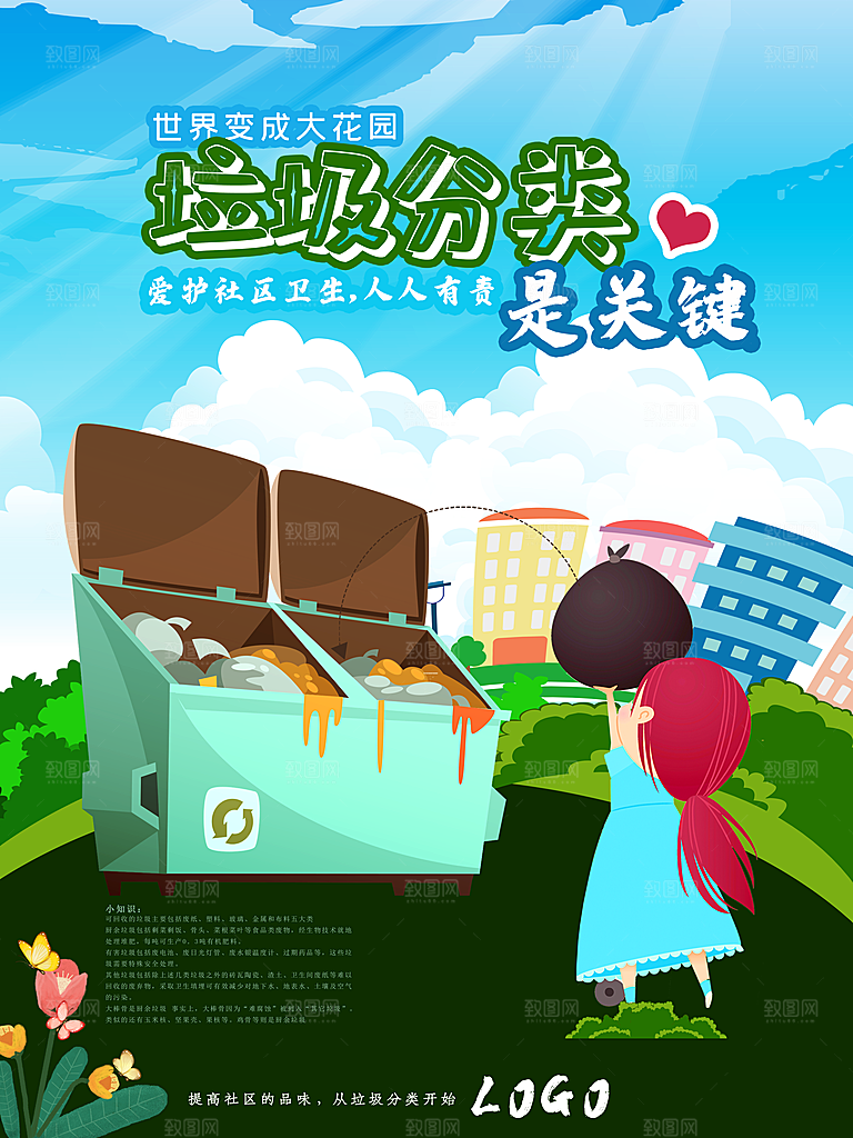 垃圾分类保护环境