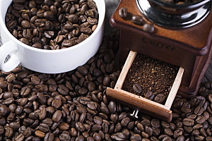 烘培咖啡豆咖啡饮品