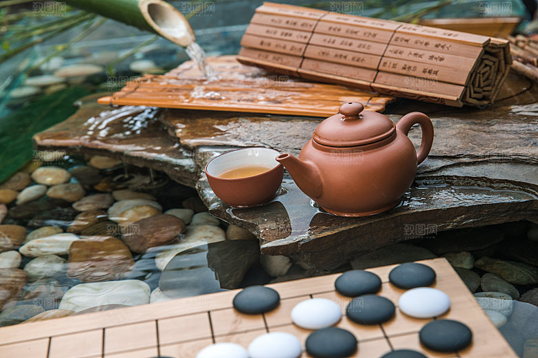 中式复古茶具茶饮