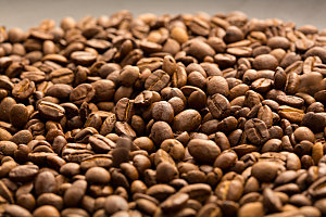 深度烘培咖啡豆咖啡