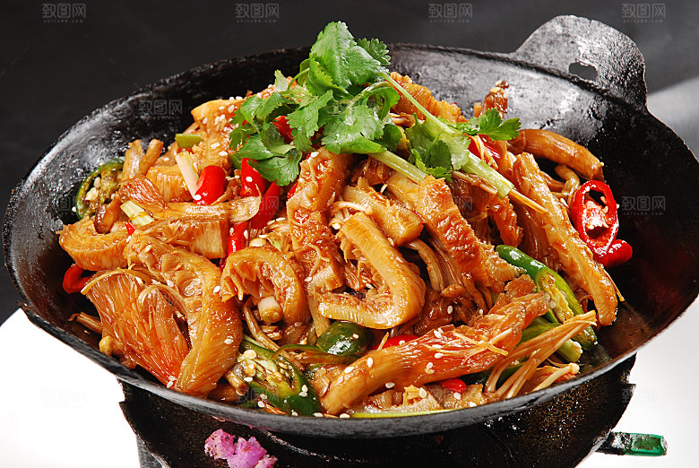 高清美食菜品菜谱干锅牛肉JPG图片