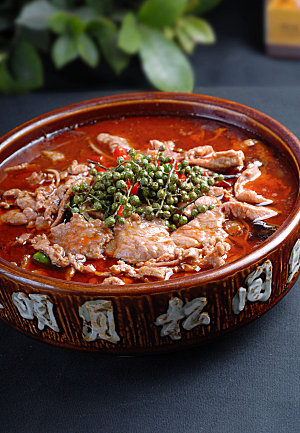 高清美食菜品菜谱水煮肉片JPG图片