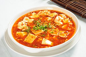 高清美食菜品菜谱麻婆豆腐JPG图片素材