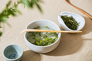 绿茶茶叶茶饮传统