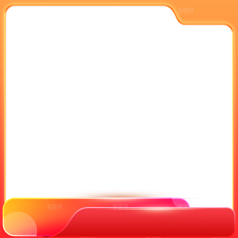 活动大促800x800主图打标框