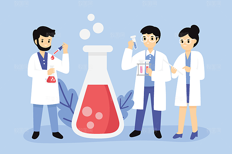 医学医疗医院健康卫生口罩插画