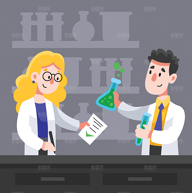 医学医疗医院健康卫生口罩插画