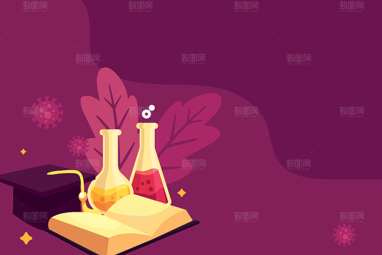 医学医疗医院健康卫生口罩插画