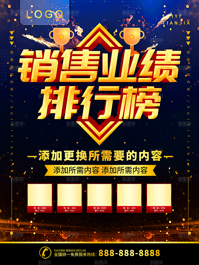 年度销售业绩排行榜