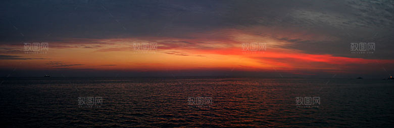 天空傍晚云层云朵云海黄昏晚霞夕阳