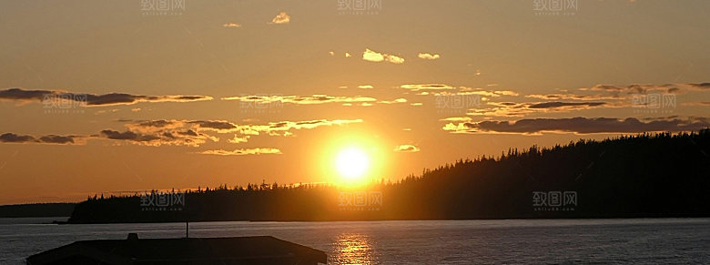 天空傍晚云层云朵云海黄昏晚霞夕阳