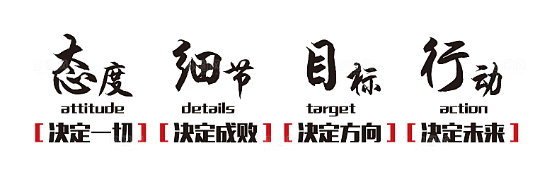 企业奋斗标语励志口号企业文化墙