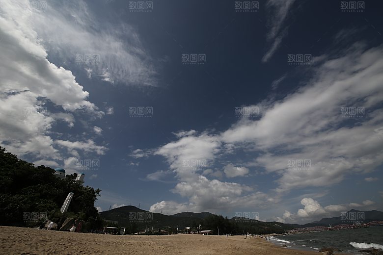 蓝天白云天空云朵
