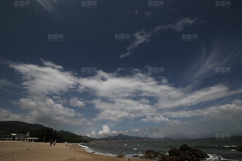 蓝天白云天空云朵