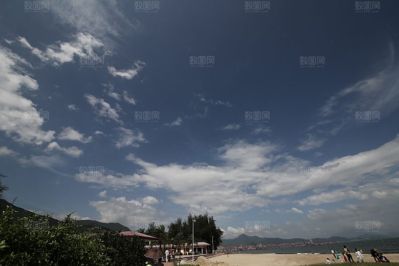 蓝天白云天空云朵