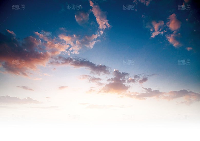 黄昏傍晚云层云朵云海晚霞夕阳