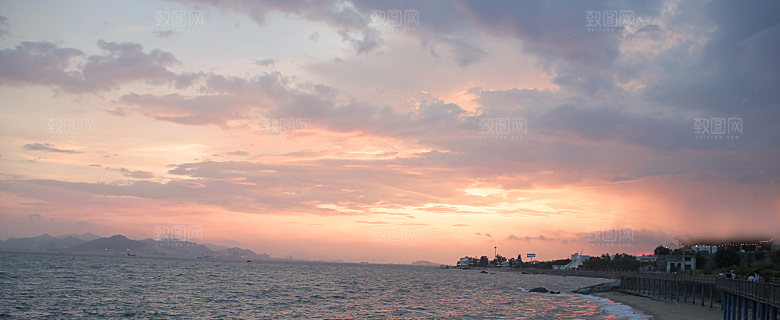黄昏傍晚云层云朵云海晚霞夕阳