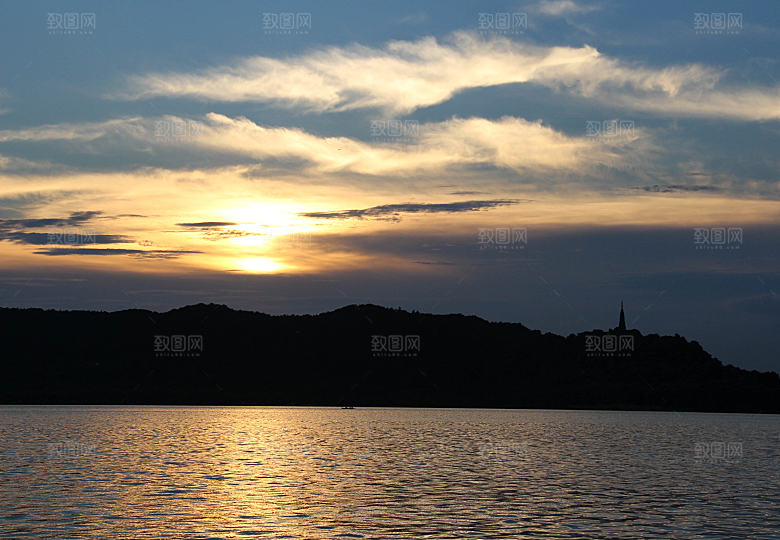黄昏傍晚云层云朵云海晚霞夕阳