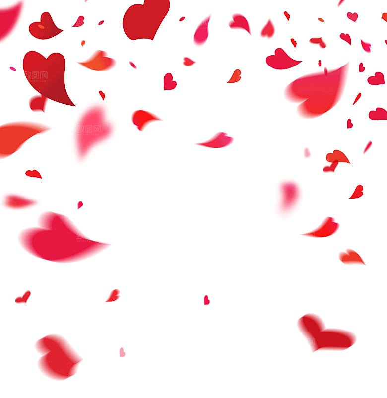 手绘花瓣花朵花卉装饰图案PNG免抠素材