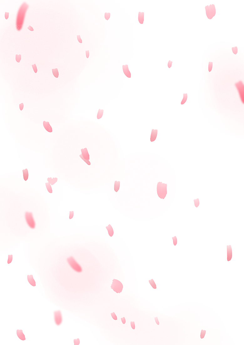 手绘花瓣花朵花卉装饰图案PNG免抠素材