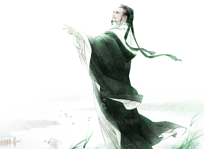 古代历史名人名医名士插图PNG图片素材