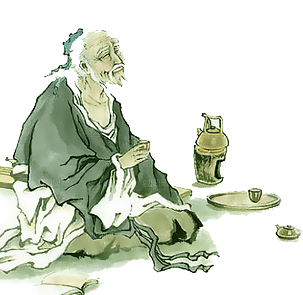 古代历史名人名医名士插图PNG图片素材