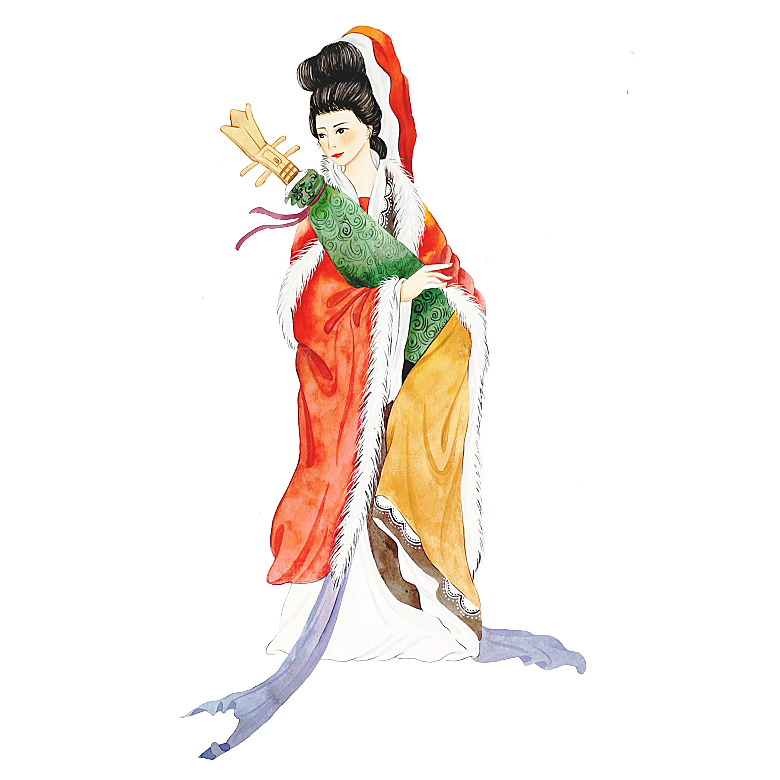 古代历史名人名医名士插图PNG图片